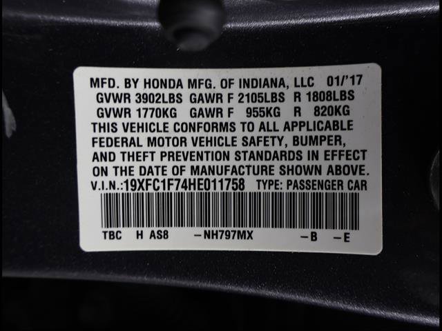 Used 2017 Honda Civic EX-L image 12
