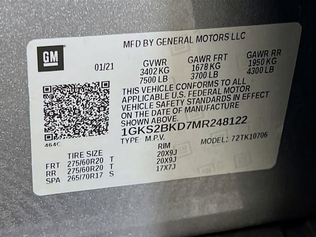 Used 2021 GMC Yukon SLT w/ SLT Luxury Package image 31