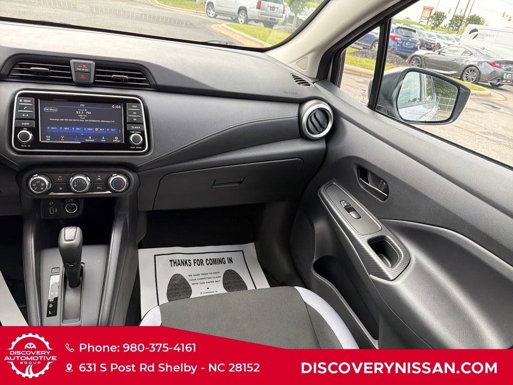 Certified 2025 Nissan Versa S w/ Trunk Package FWD image 32