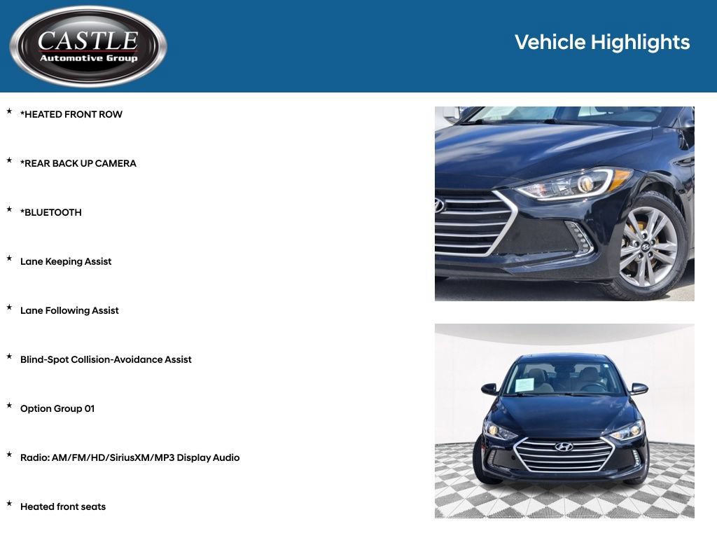 Used 2018 Hyundai Elantra Value Edition w/ Cargo Package FWD image 3