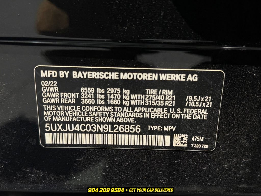 Used 2022 BMW X5 M50i AWD/4WD image 12