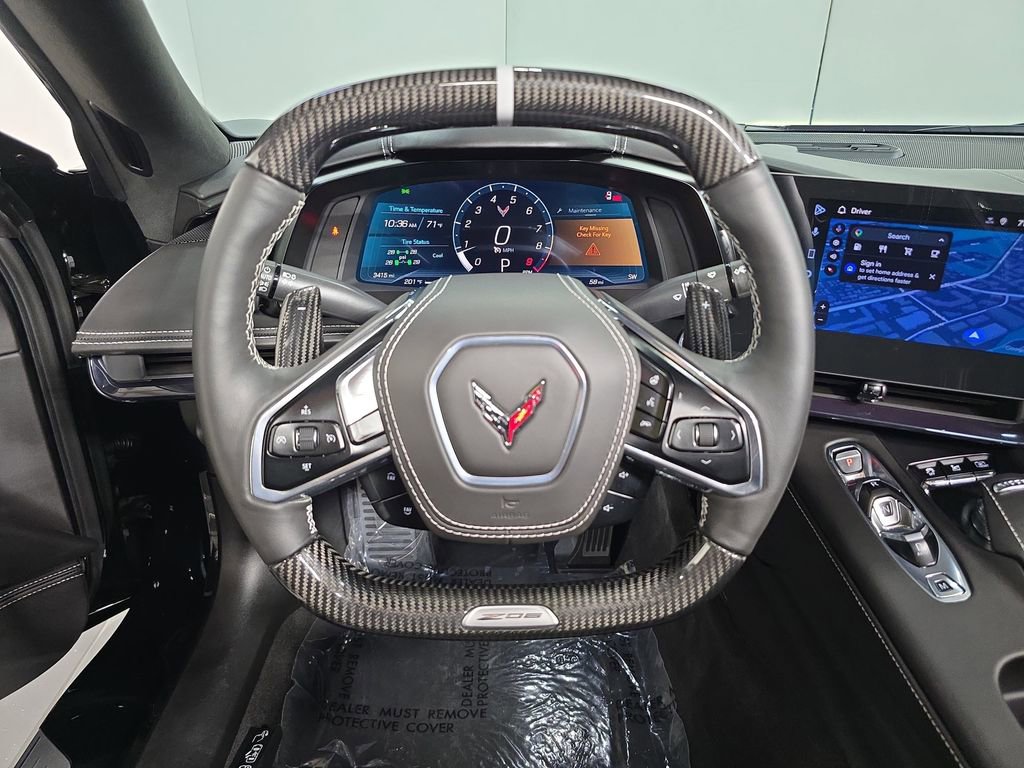Used 2025 Chevrolet Corvette Z06 w/ Stealth Interior Trim Package RWD image 14