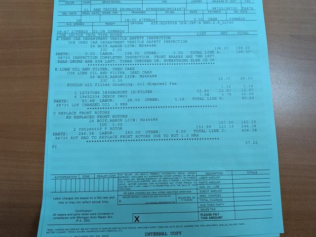 Used 2021 RAM ProMaster City Tradesman image 2