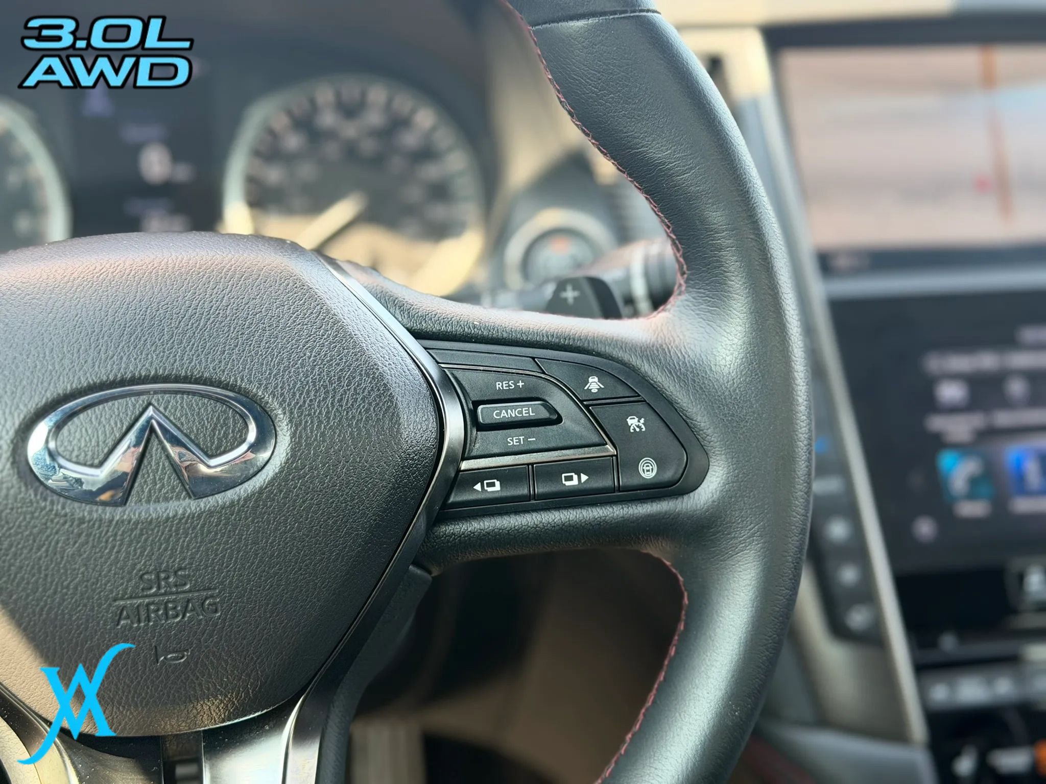 Used 2023 INFINITI Q50 Red Sport 400 w/ Black Opal Edition AWD/4WD image 32