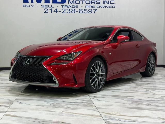Used 2015 Lexus RC 350 w/ F Sport w/Summer Tires RWD image 2