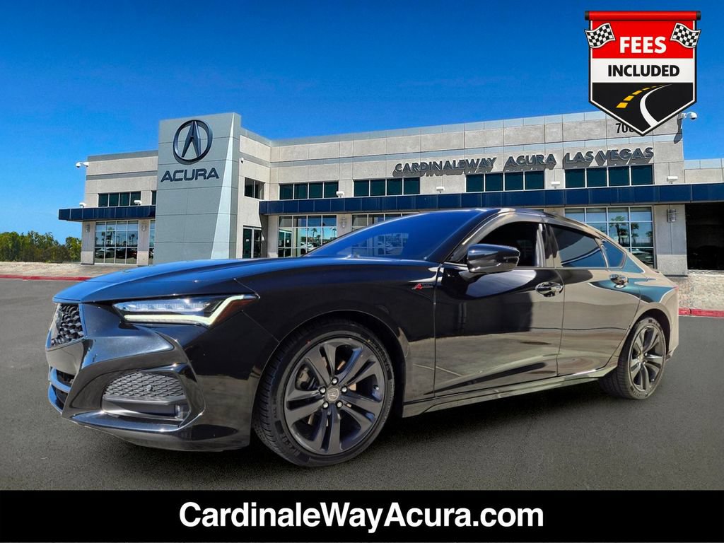 Certified 2023 Acura TLX w/ A-SPEC Pkg FWD image 2