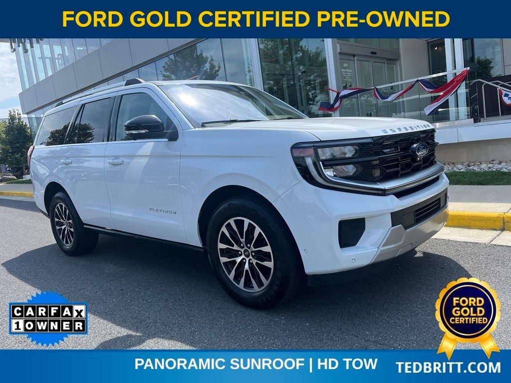 Certified 2025 Ford Expedition Platinum AWD/4WD image 1