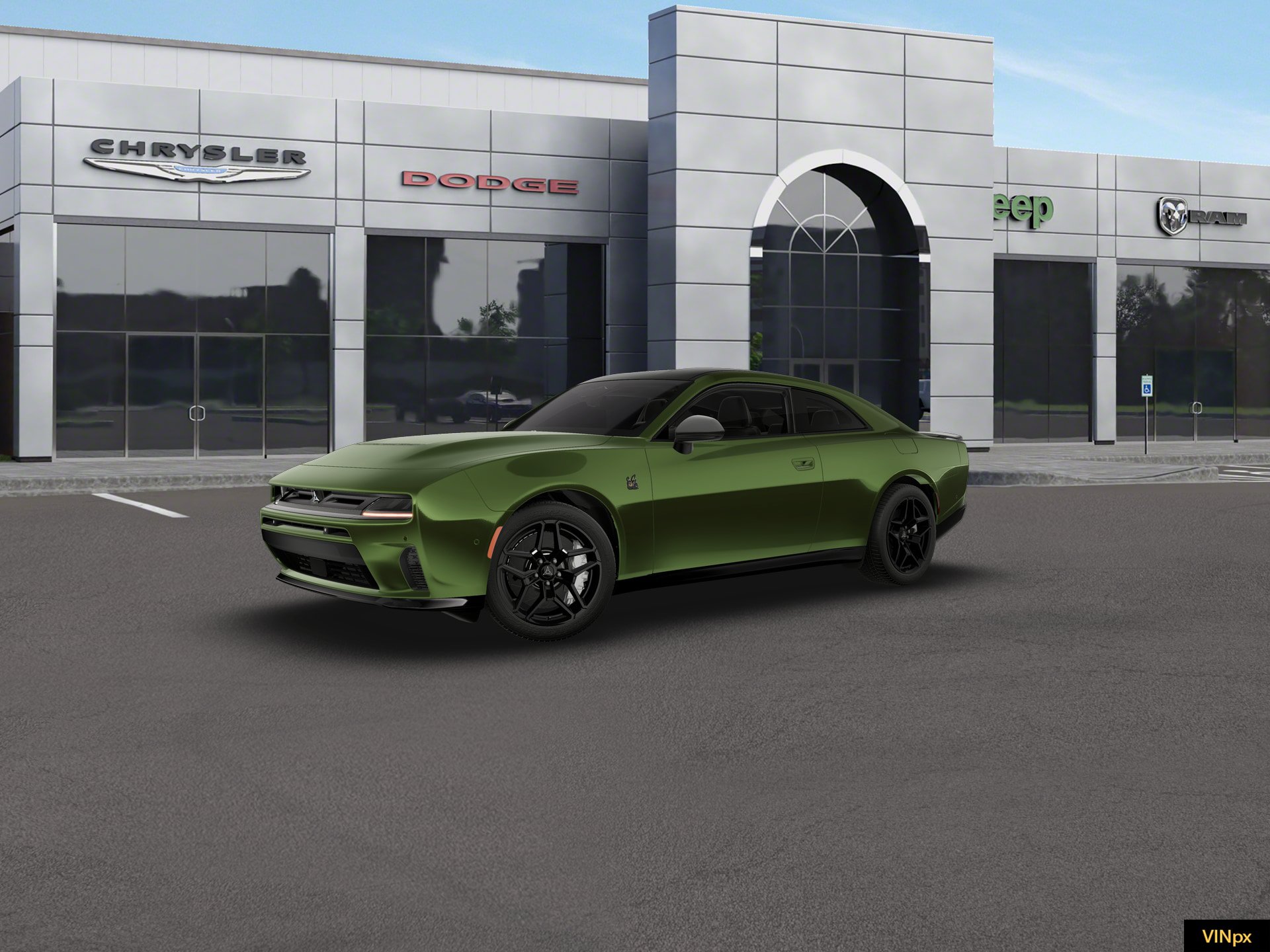 New 2026 Dodge Charger Scat Pack w/ Blacktop Package AWD/4WD image 2