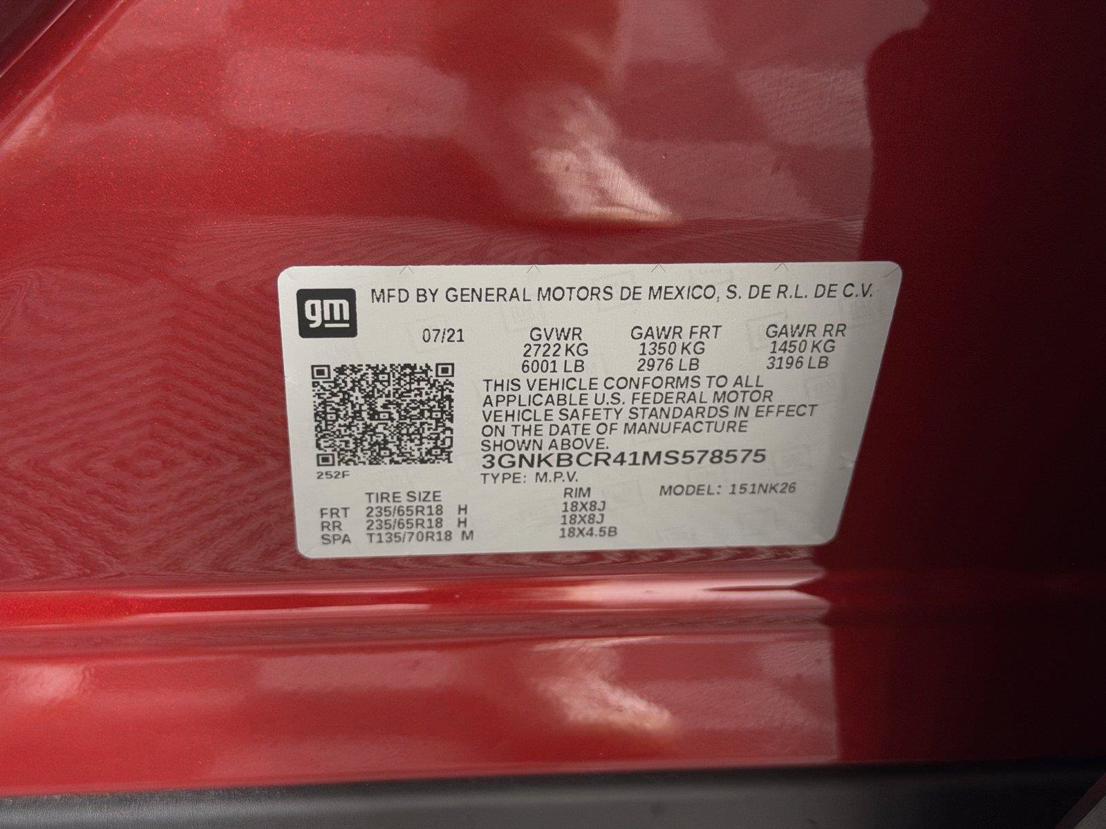 Certified 2021 Chevrolet Blazer LT FWD image 31
