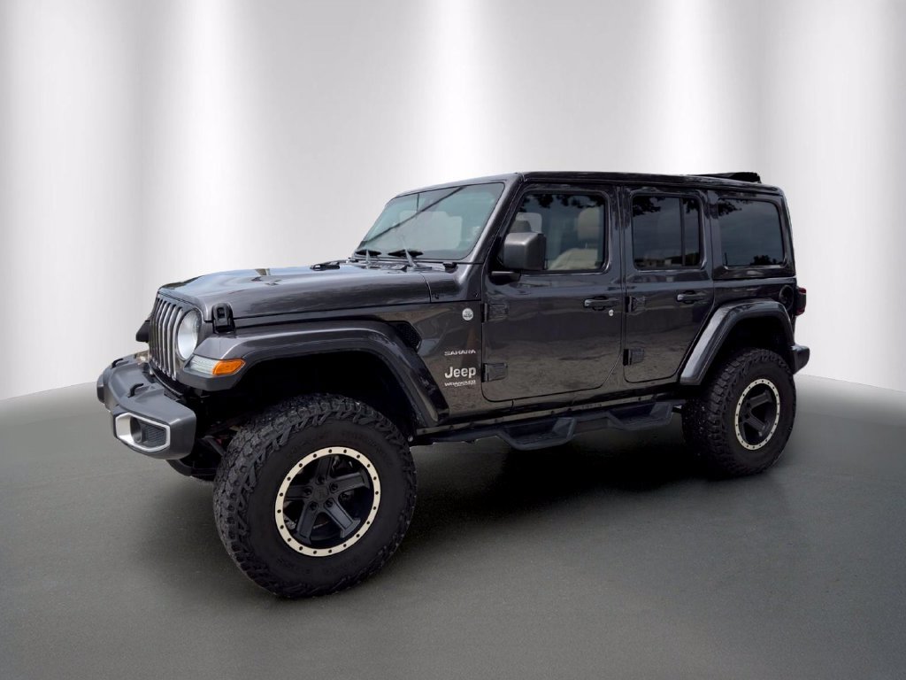 Used 2020 Jeep Wrangler Unlimited Sahara AWD/4WD image 2