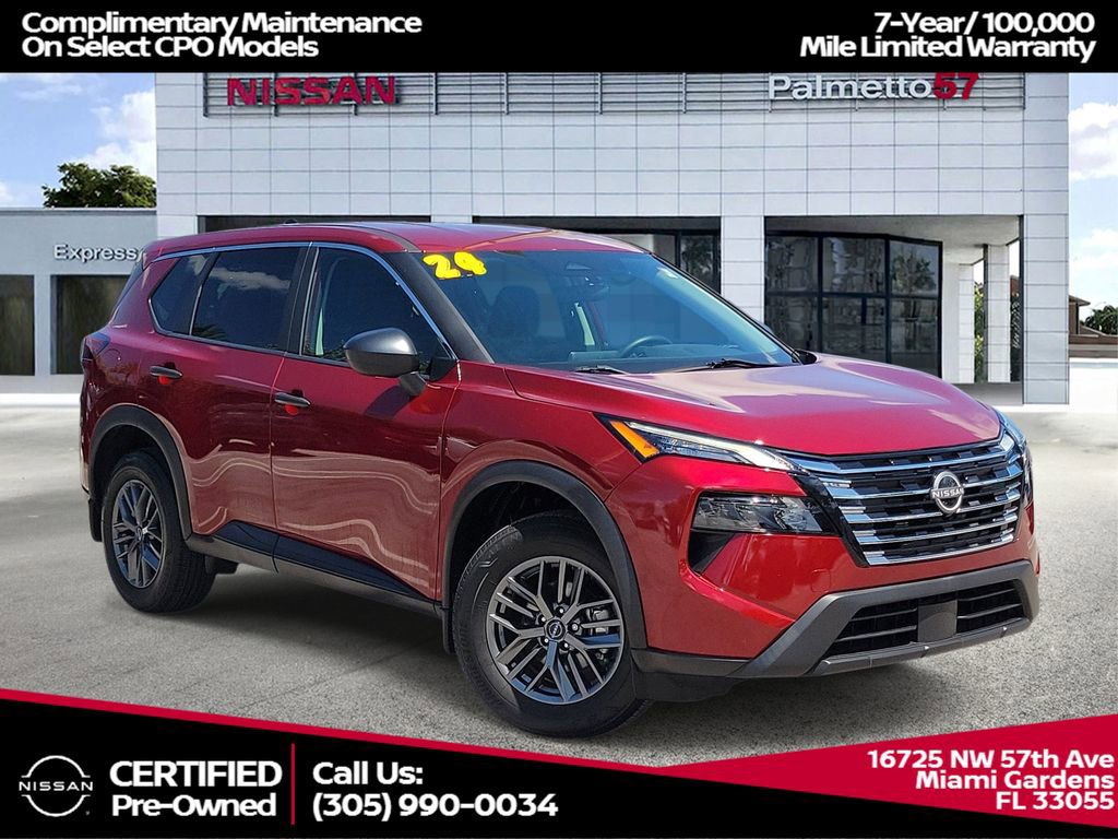 Certified 2024 Nissan Rogue S FWD image 1