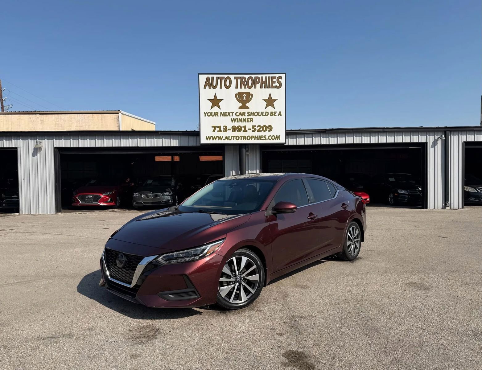 Used 2020 Nissan Sentra SV w/ SV Premium Package FWD image 1