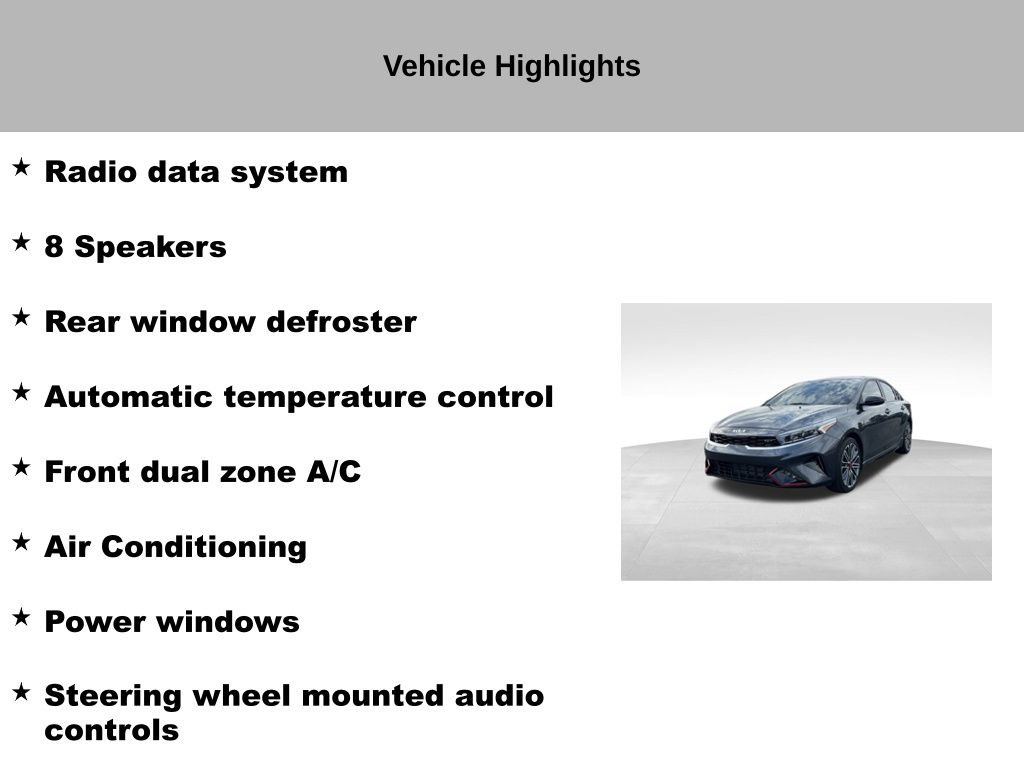 Certified 2023 Kia Forte GT image 19