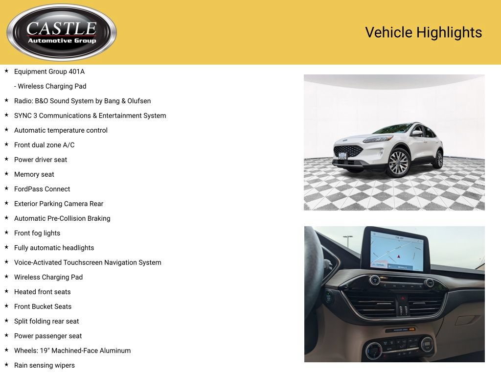 Used 2020 Ford Escape Titanium AWD/4WD image 4