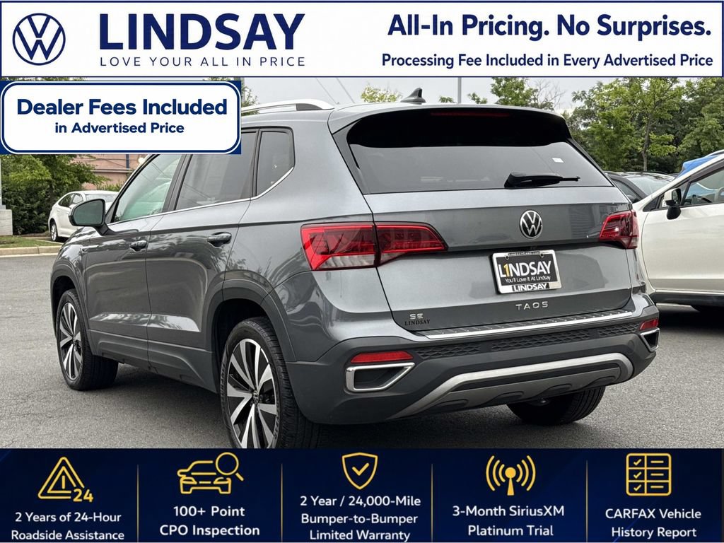Certified 2023 Volkswagen Taos SE w/ Panoramic Sunroof Package FWD image 5