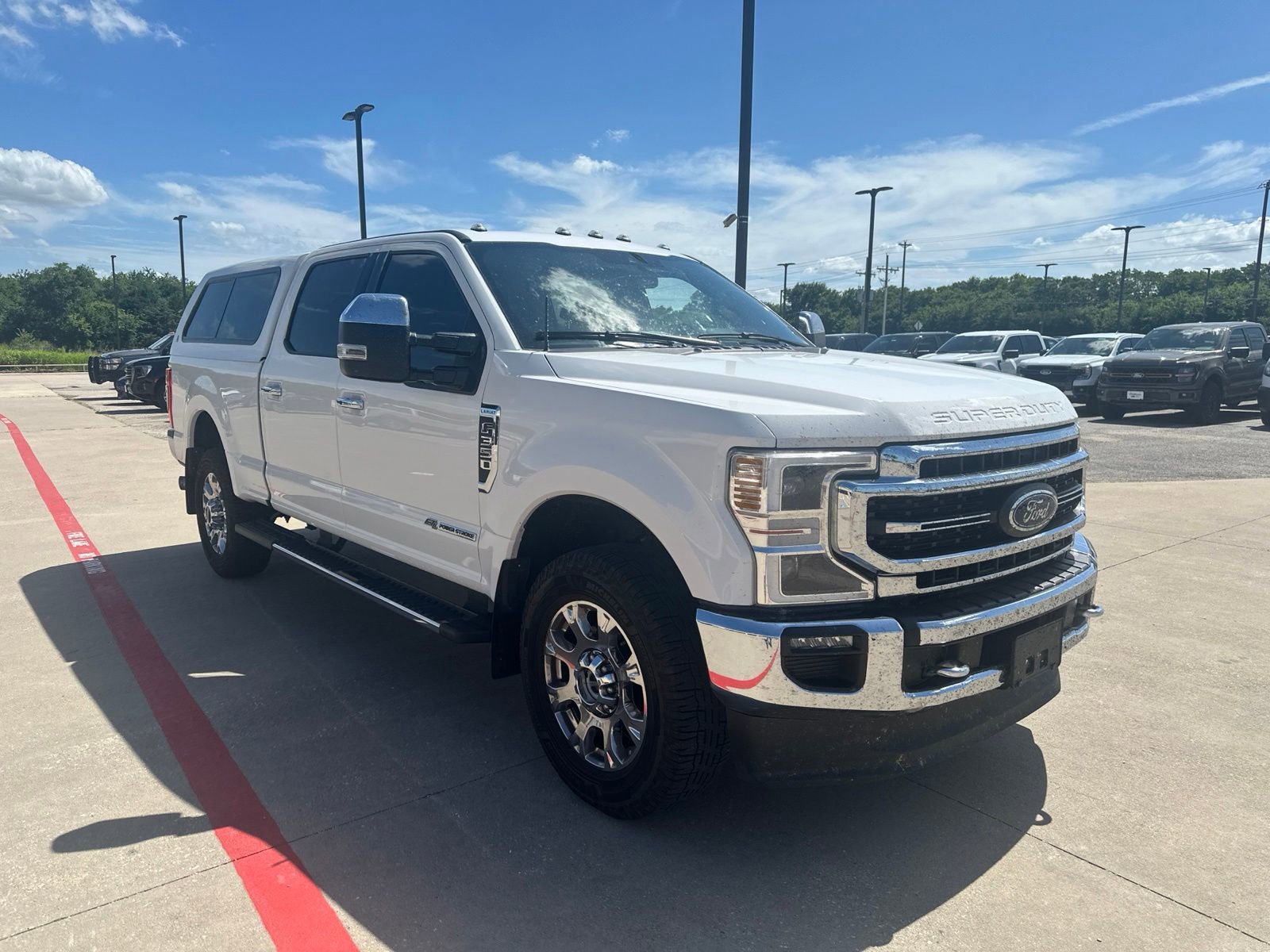 Used 2022 Ford F350 Lariat w/ Lariat Ultimate Package AWD/4WD image 8