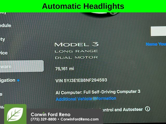 Used 2022 Tesla Model 3 Long Range AWD/4WD image 11