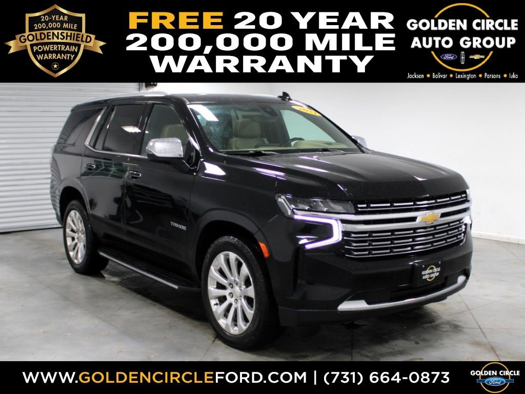 Used 2021 Chevrolet Tahoe Premier w/ Premium Package AWD/4WD image 1
