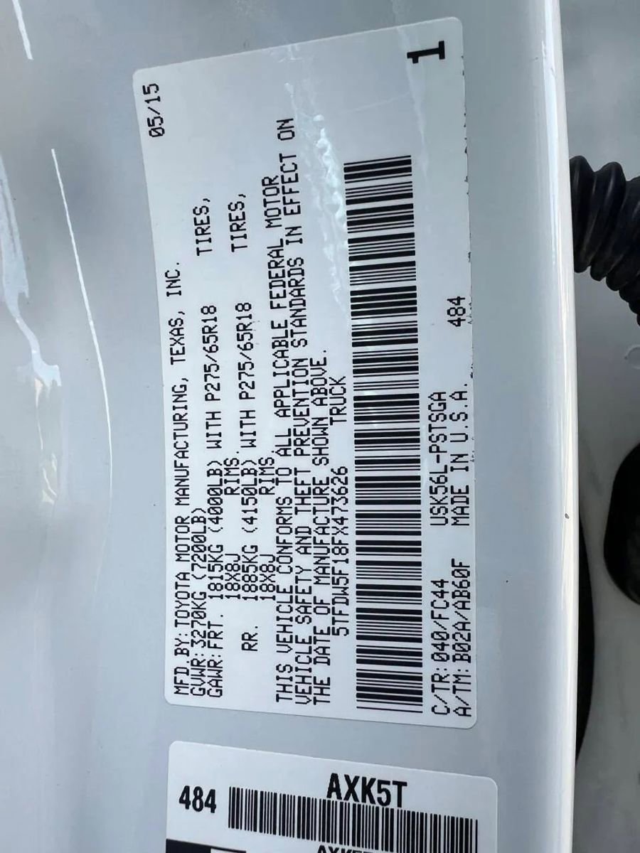 Used 2015 Toyota Tundra SR5 w/ SR5 Upgrade Package image 20