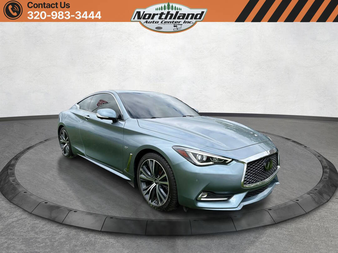 Used 2020 INFINITI Q60 3.0t Luxe w/ Essential Package AWD/4WD image 3
