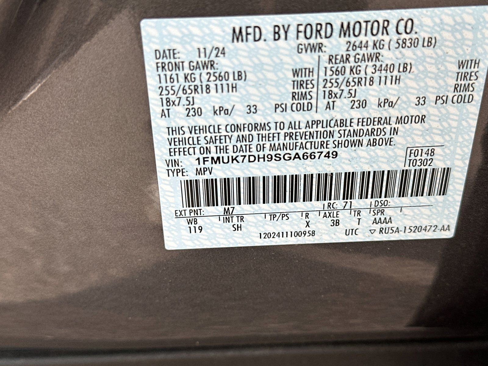 New 2025 Ford Explorer Active w/ Active Comfort Package image 35