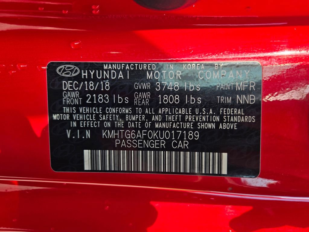 Used 2019 Hyundai Veloster 2.0 FWD image 30