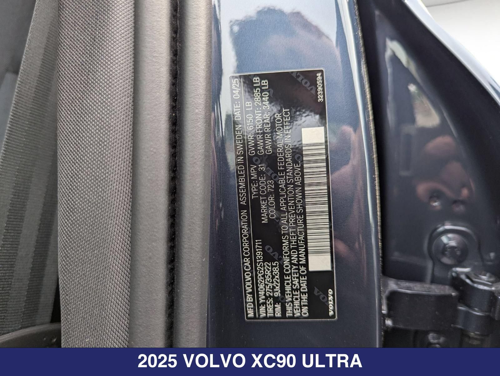 New 2025 Volvo XC90 B6 Ultra w/ Protection Package Premier AWD/4WD image 27