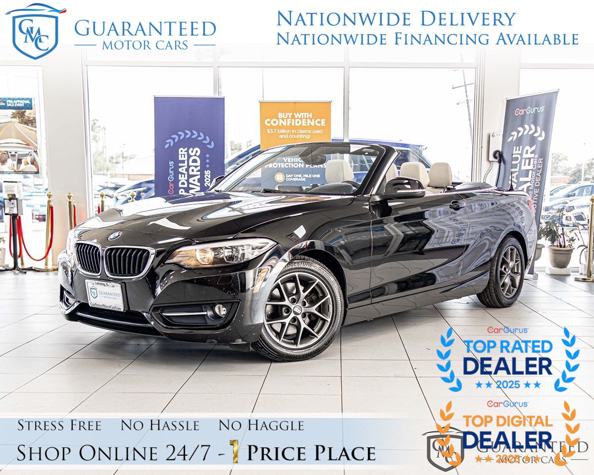 Used 2017 BMW 230i xDrive Convertible AWD/4WD image 1