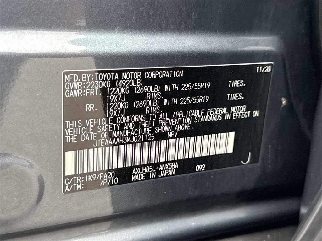 Used 2021 Toyota Venza XLE image 26