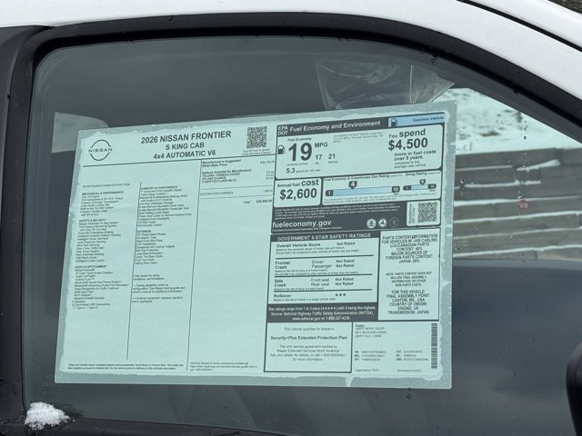 New 2026 Nissan Frontier S image 8