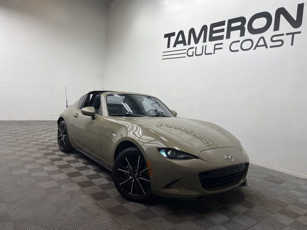 Used 2024 MAZDA MX-5 Miata RF Grand Touring w/ Weather Package RWD video 1