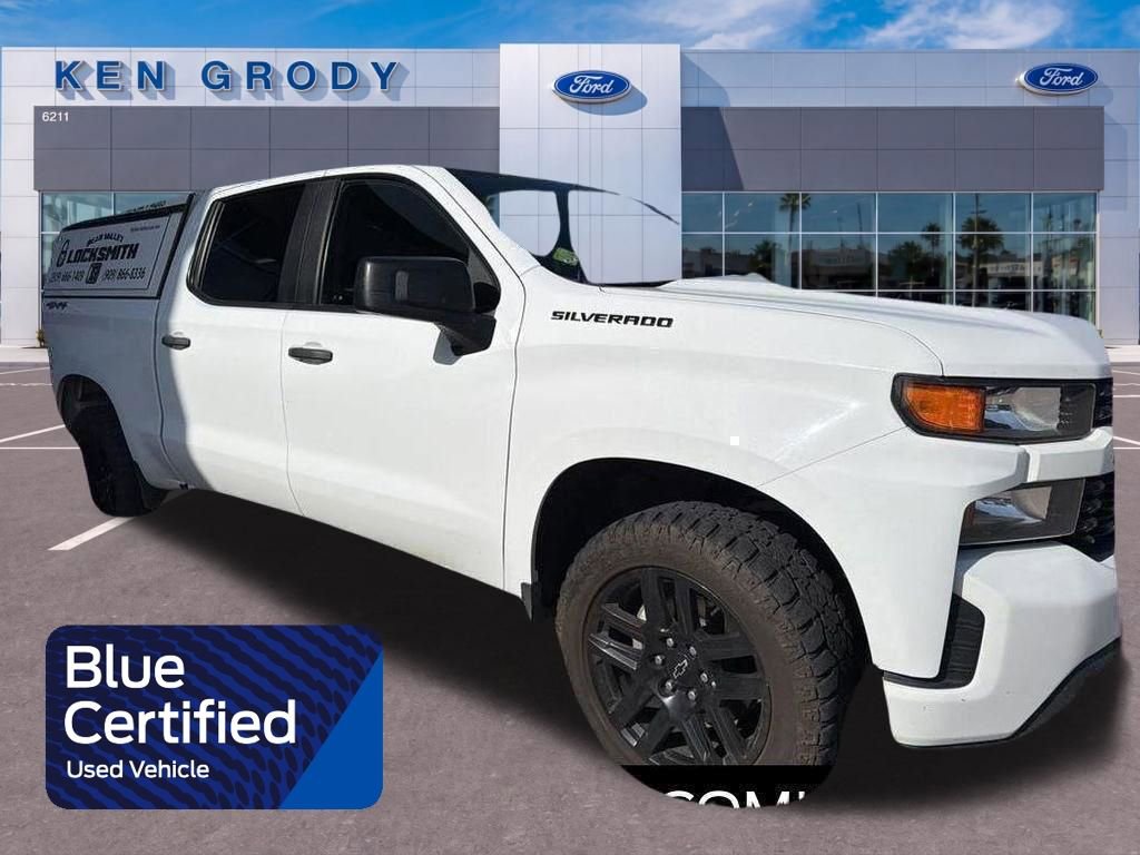 Used 2022 Chevrolet Silverado 1500 Custom w/ LPO, Blackout Package