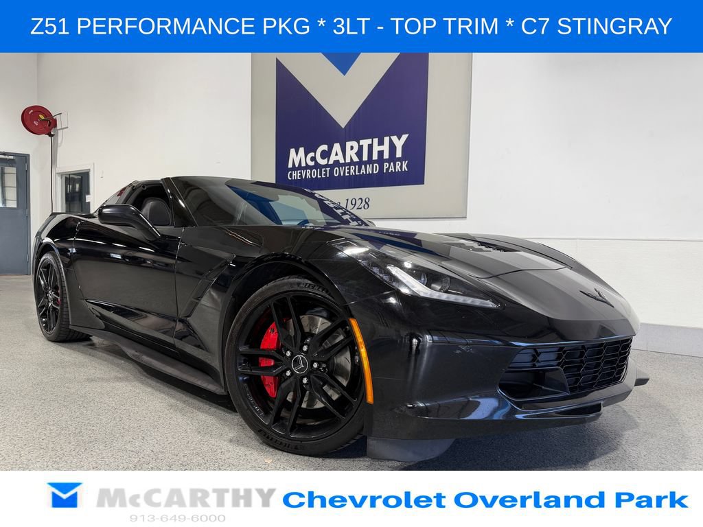 Used 2014 Chevrolet Corvette Stingray Coupe w/ 3LT Preferred Equipment Group RWD image 1