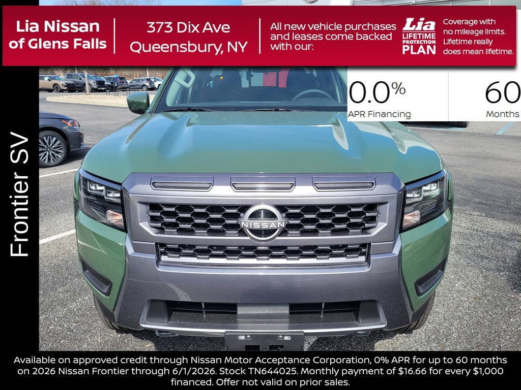 New 2026 Nissan Frontier SV w/ SV Convenience Package AWD/4WD image 11