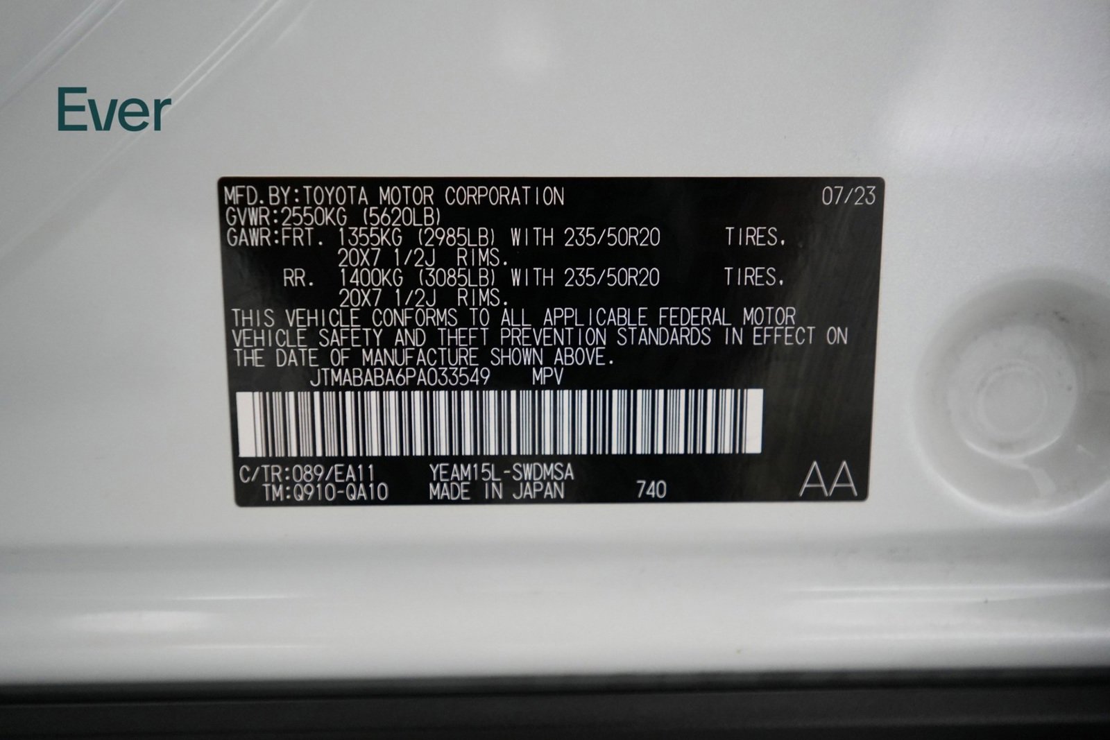 Used 2023 Subaru Solterra AWD image 25