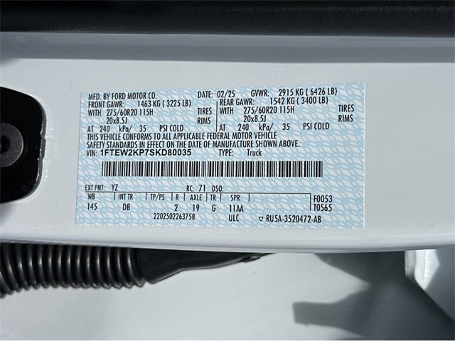 New 2025 Ford F150 STX w/ Equipment Group 200A image 42