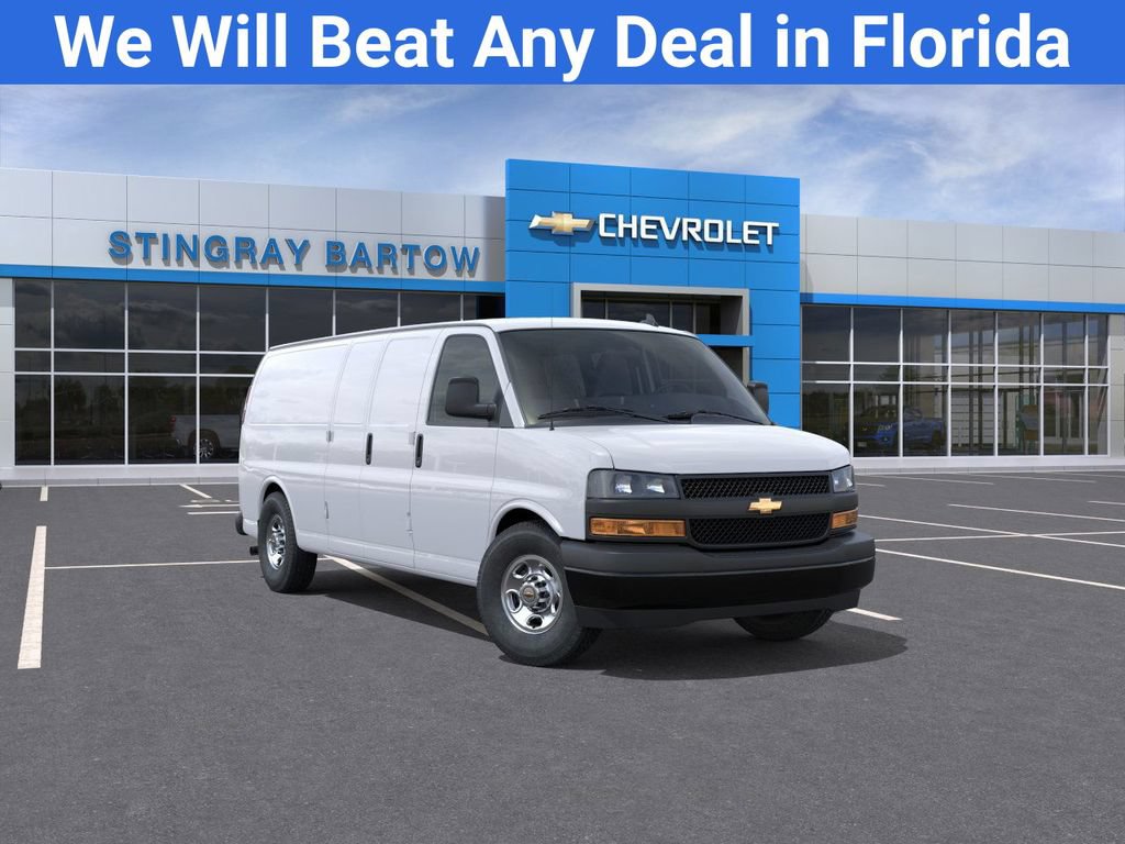 New 2025 Chevrolet Express 2500 Extended w/ Driver Convenience Package RWD image 1