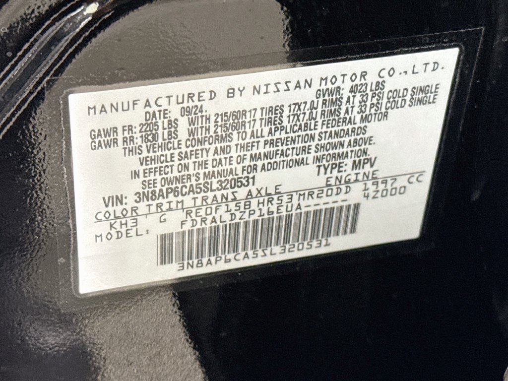 Certified 2025 Nissan Kicks SV FWD image 32