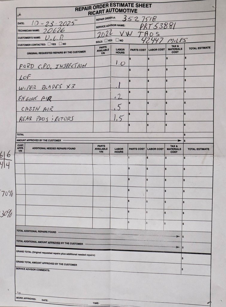 Used 2022 Volkswagen Taos S image 5