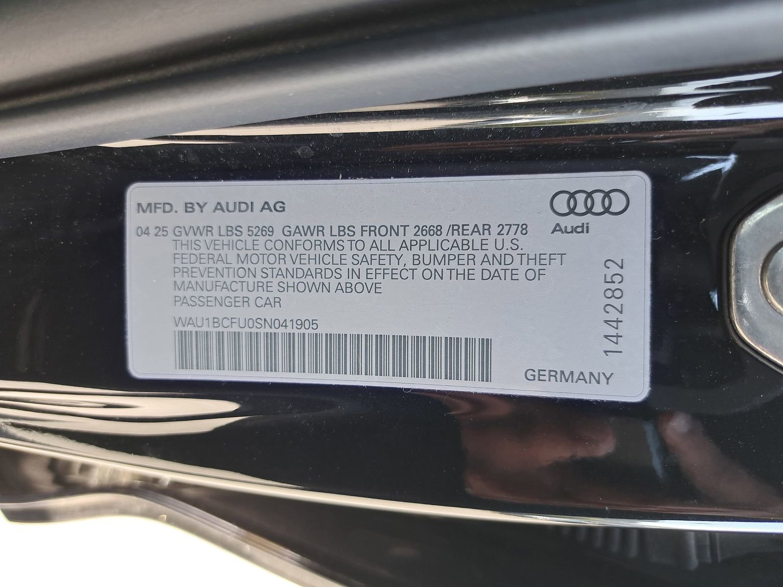 Used 2025 Audi A5 2.0T Premium w/ Convenience Package image 11