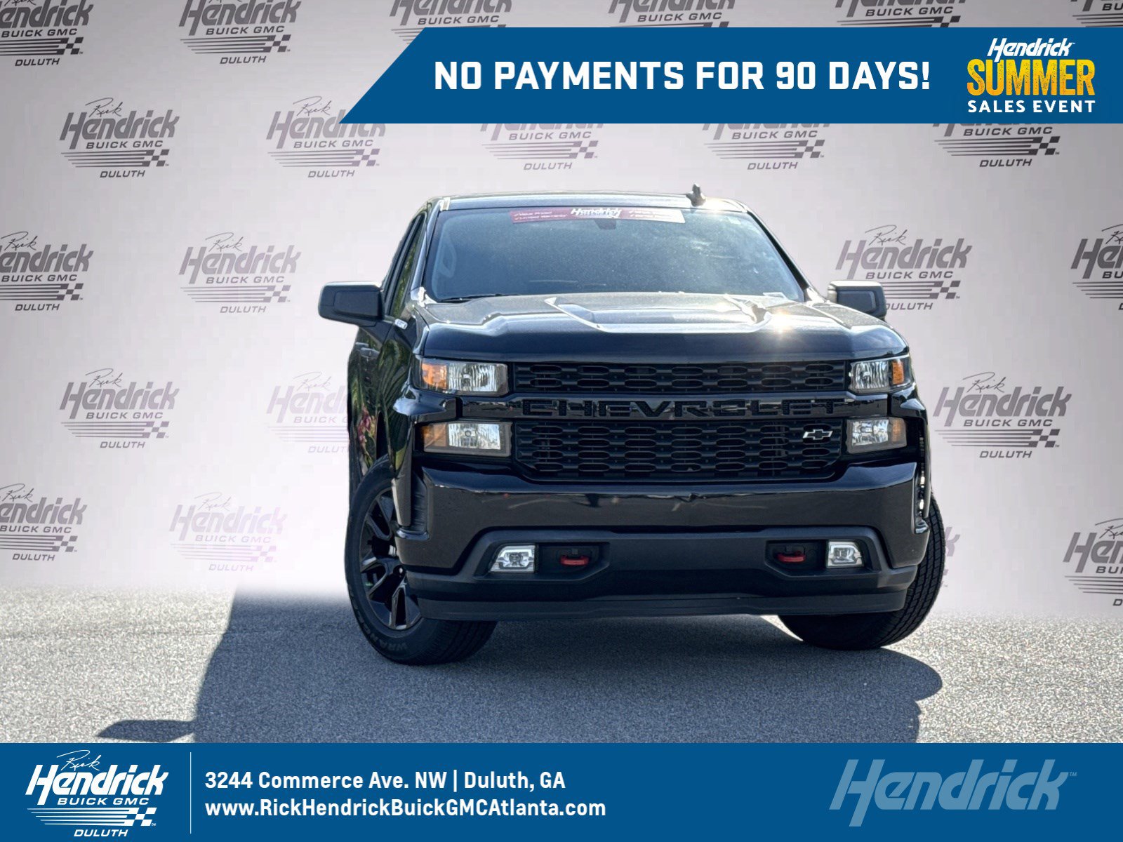 Used 2021 Chevrolet Silverado 1500 Custom RWD image 1
