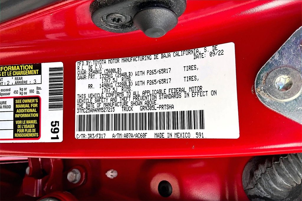 Used 2022 Toyota Tacoma TRD Sport image 36