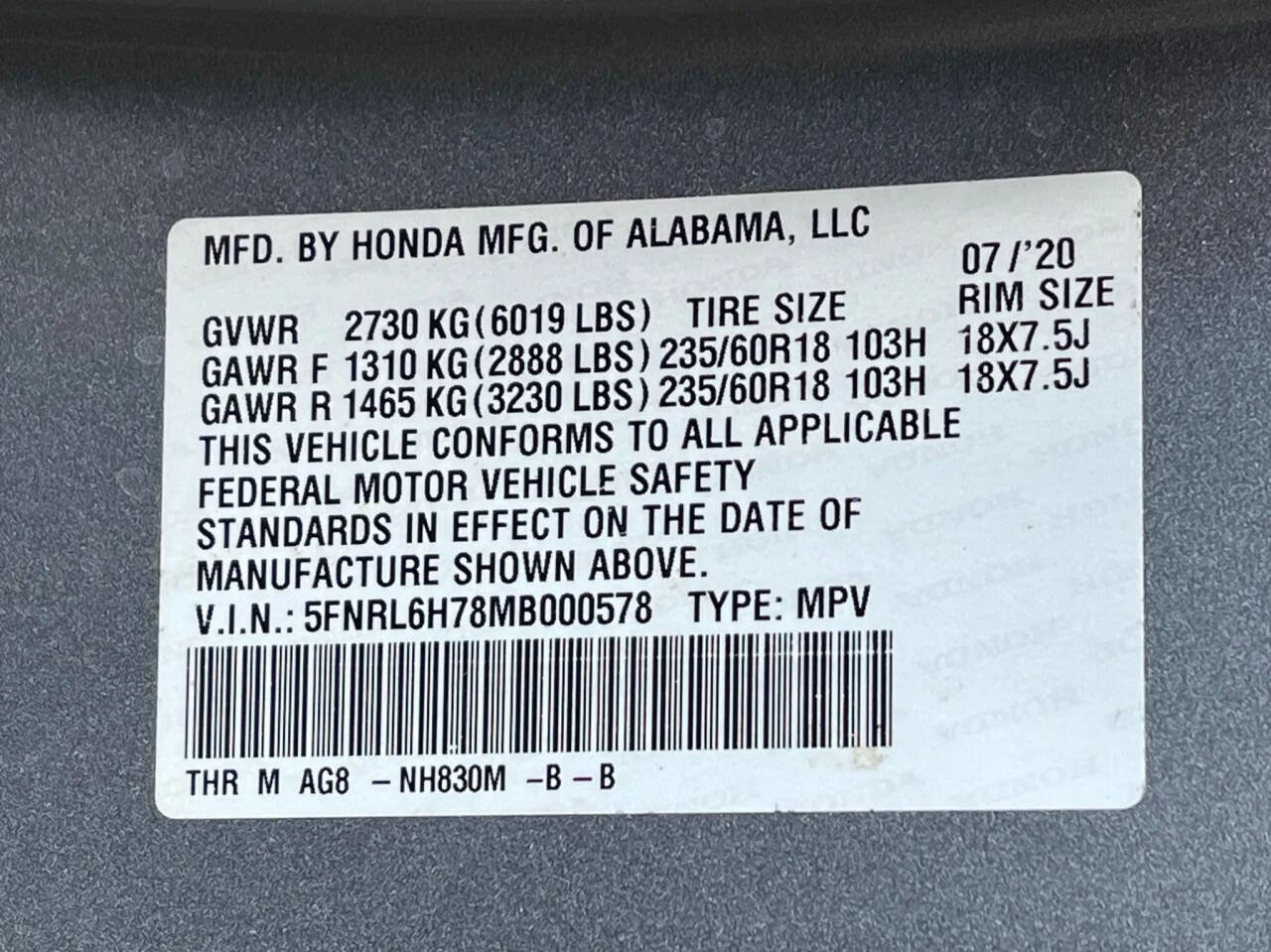 Used 2021 Honda Odyssey EX-L image 39