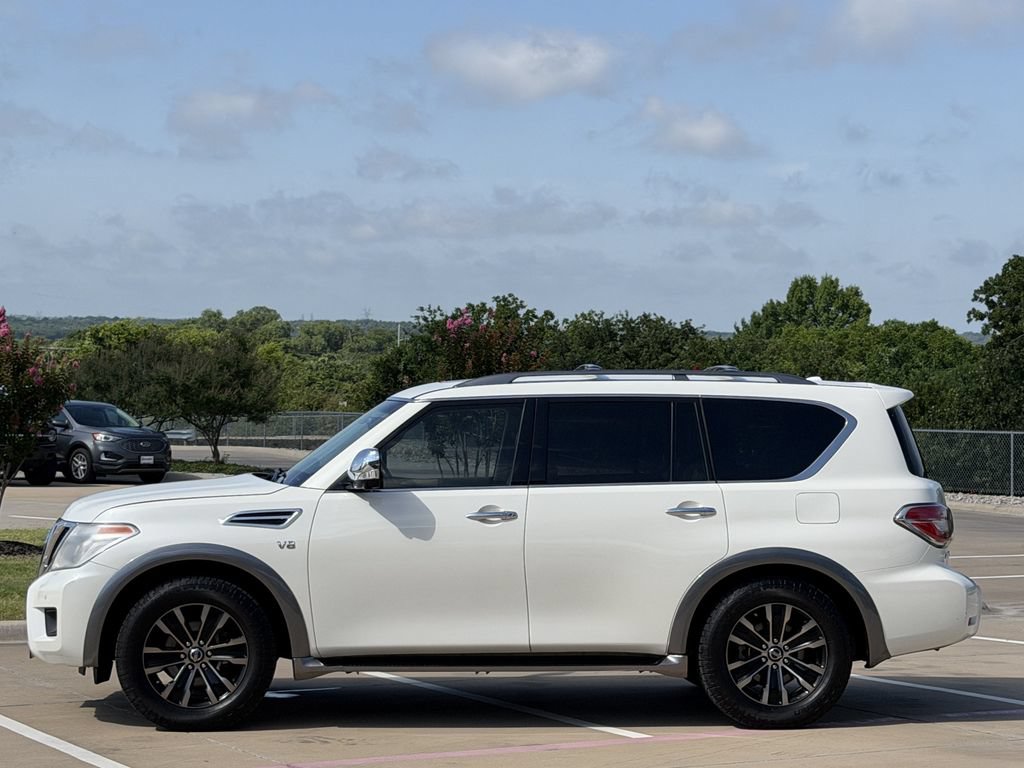 Used 2017 Nissan Armada Platinum w/ Captain Seat Package RWD image 4