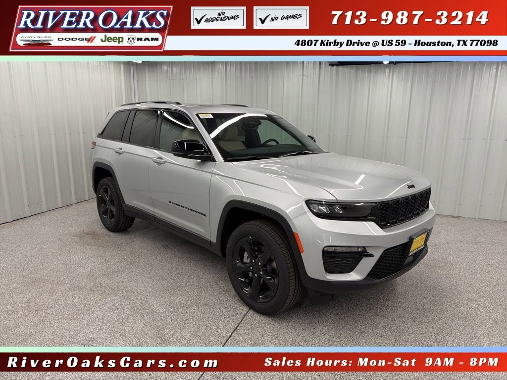 New 2025 Jeep Grand Cherokee Limited w/ Black Appearance Package