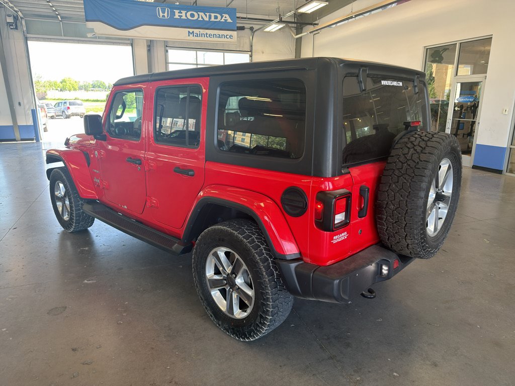 Used 2020 Jeep Wrangler Unlimited Sahara AWD/4WD image 3