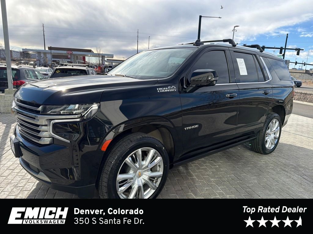 Used 2021 Chevrolet Tahoe High Country image 1