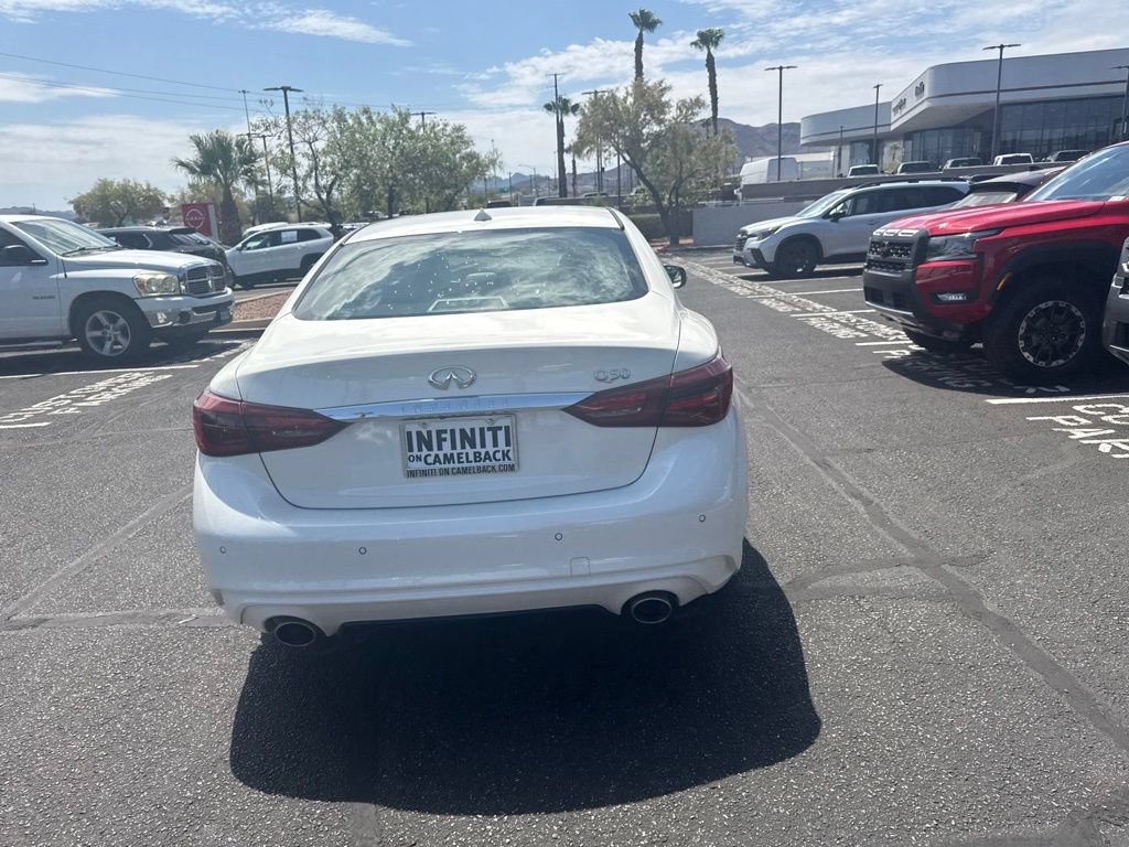 Used 2024 INFINITI Q50 Luxe RWD image 10