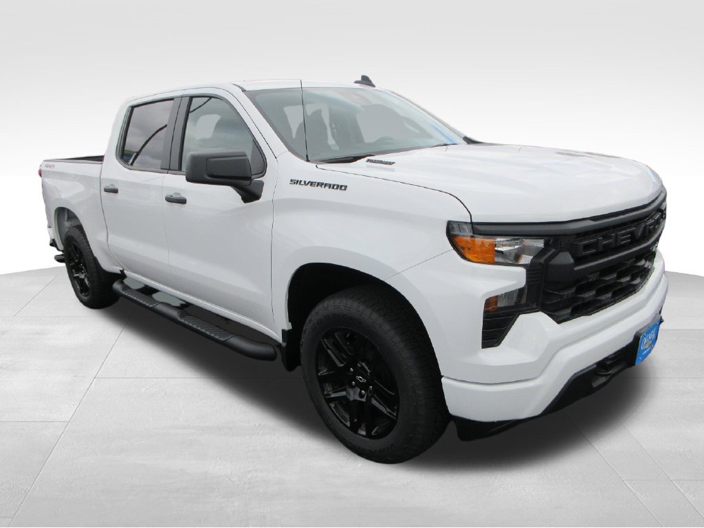 New 2026 Chevrolet Silverado 1500 Custom w/ Turbomax Blackout Package AWD/4WD image 8