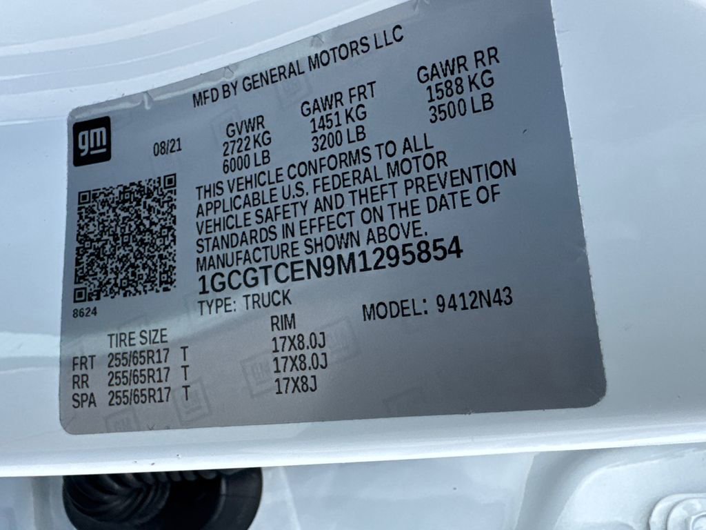 Used 2021 Chevrolet Colorado LT w/ Safety Package AWD/4WD image 33